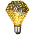 Ampoule décorative LED 3D Feu d'artifice