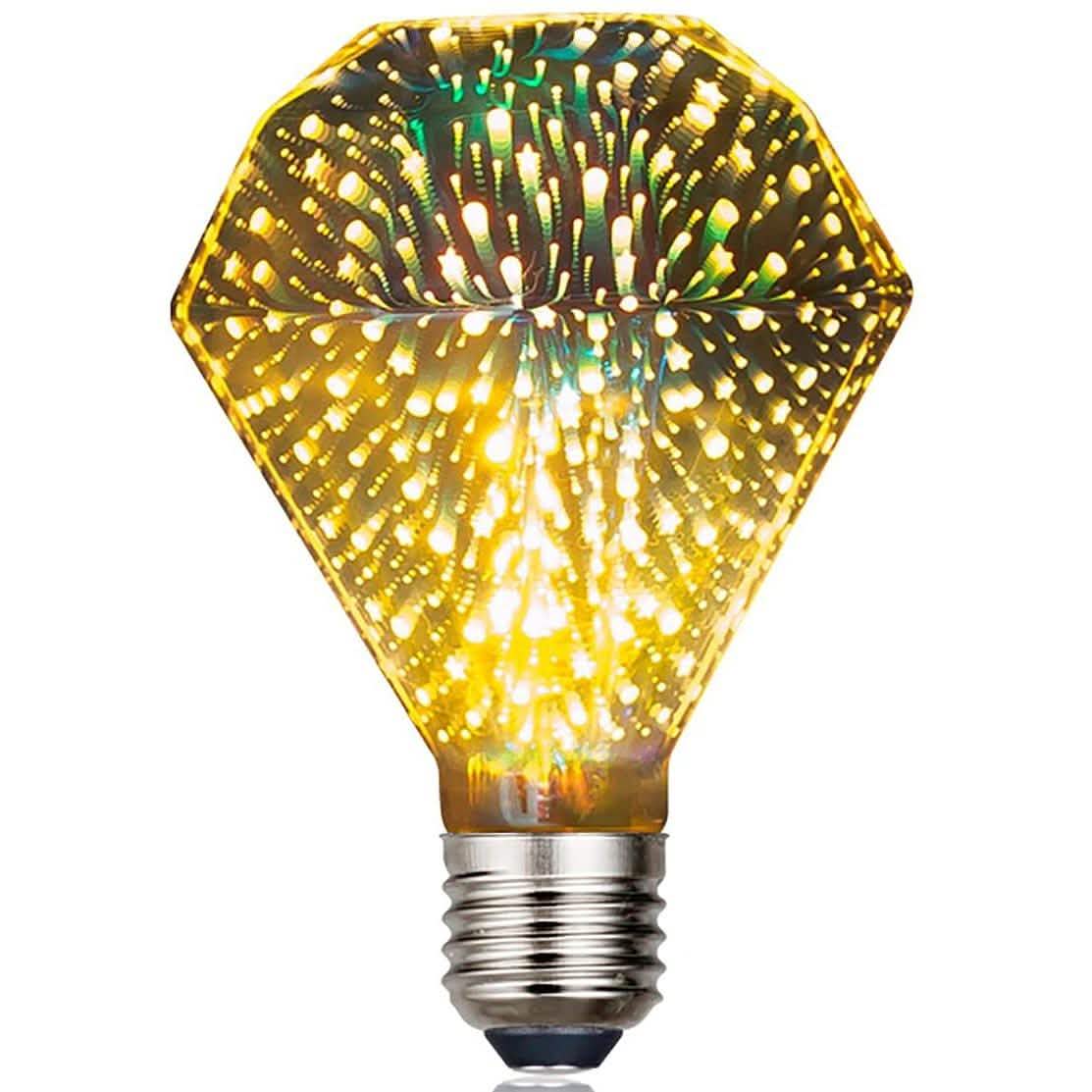 Ampoule décorative LED 3D Feu d'artifice