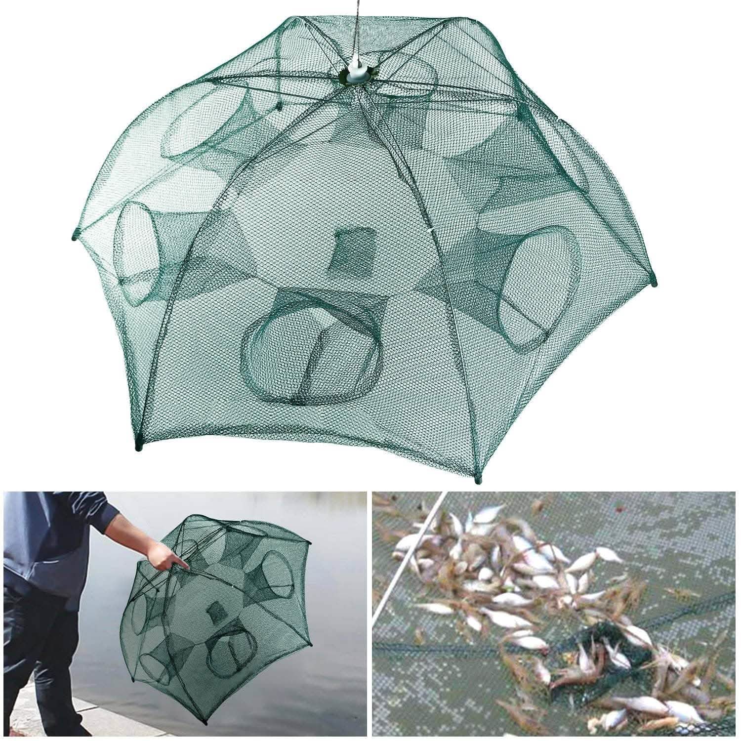 Filet de pêche portable - Piège à appâts de pêche