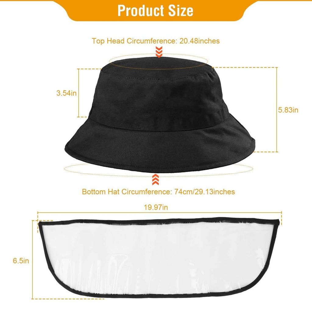 Visière de protection pour chapeau de pêcheur
