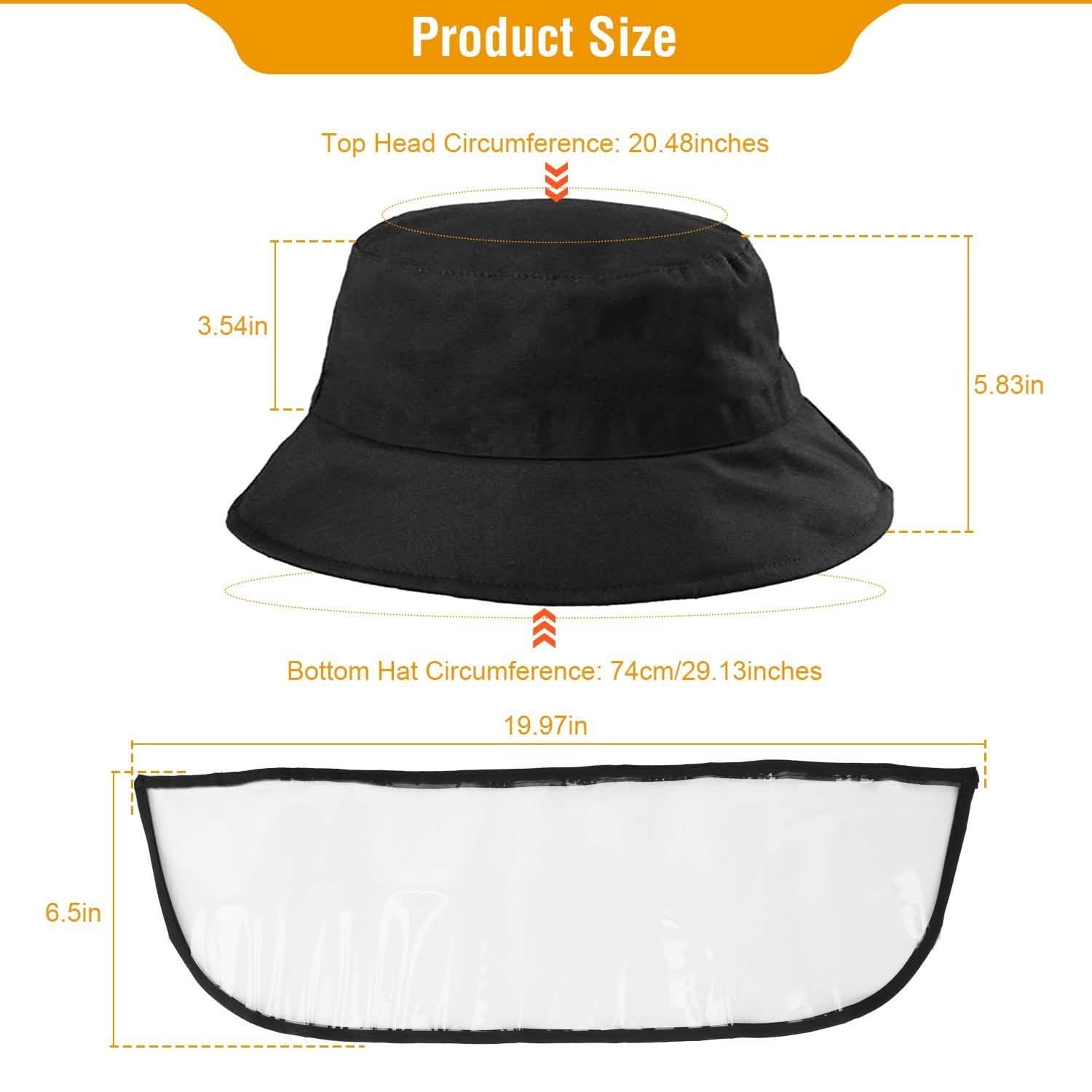 Visière de protection pour chapeau de pêcheur