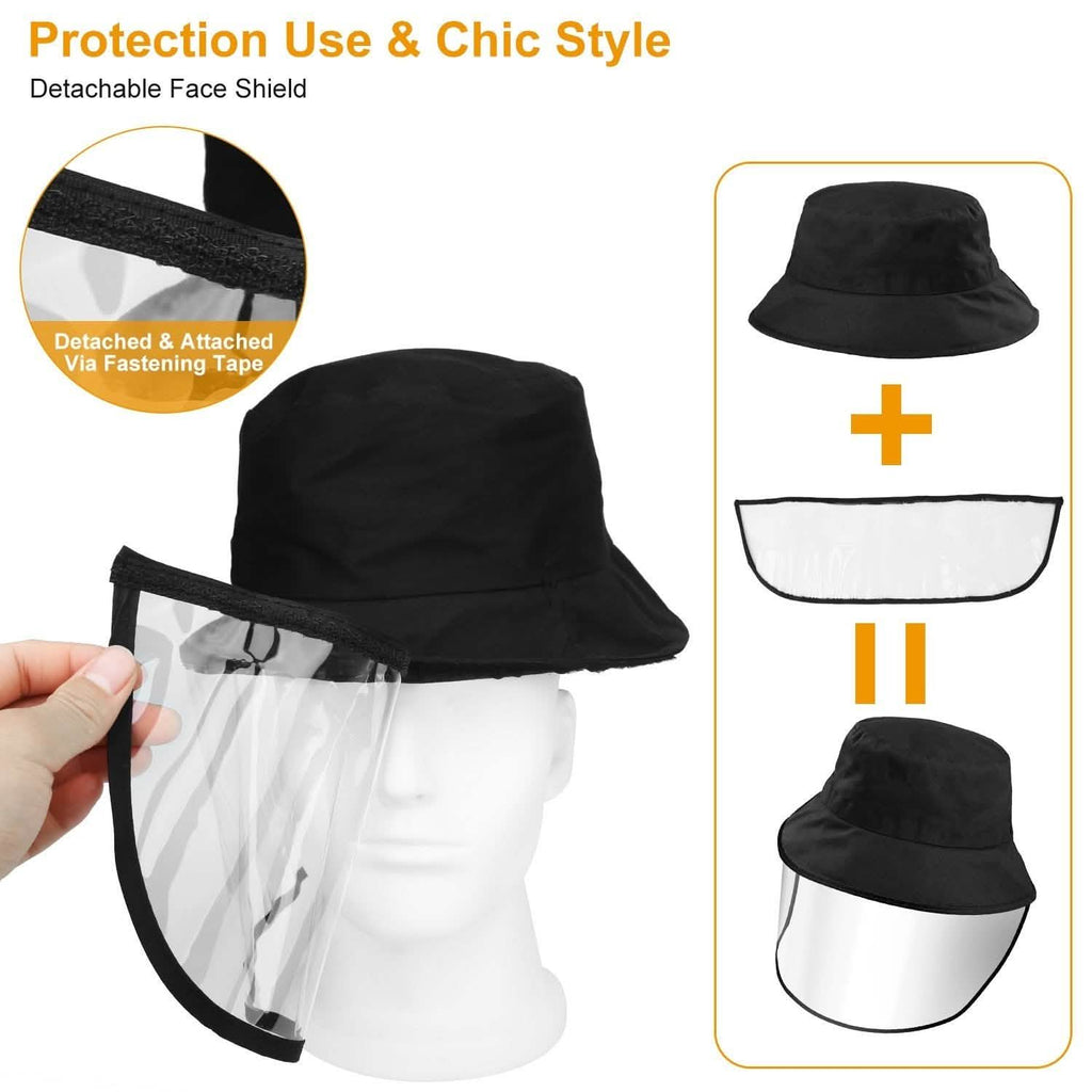 Visière de protection pour chapeau de pêcheur