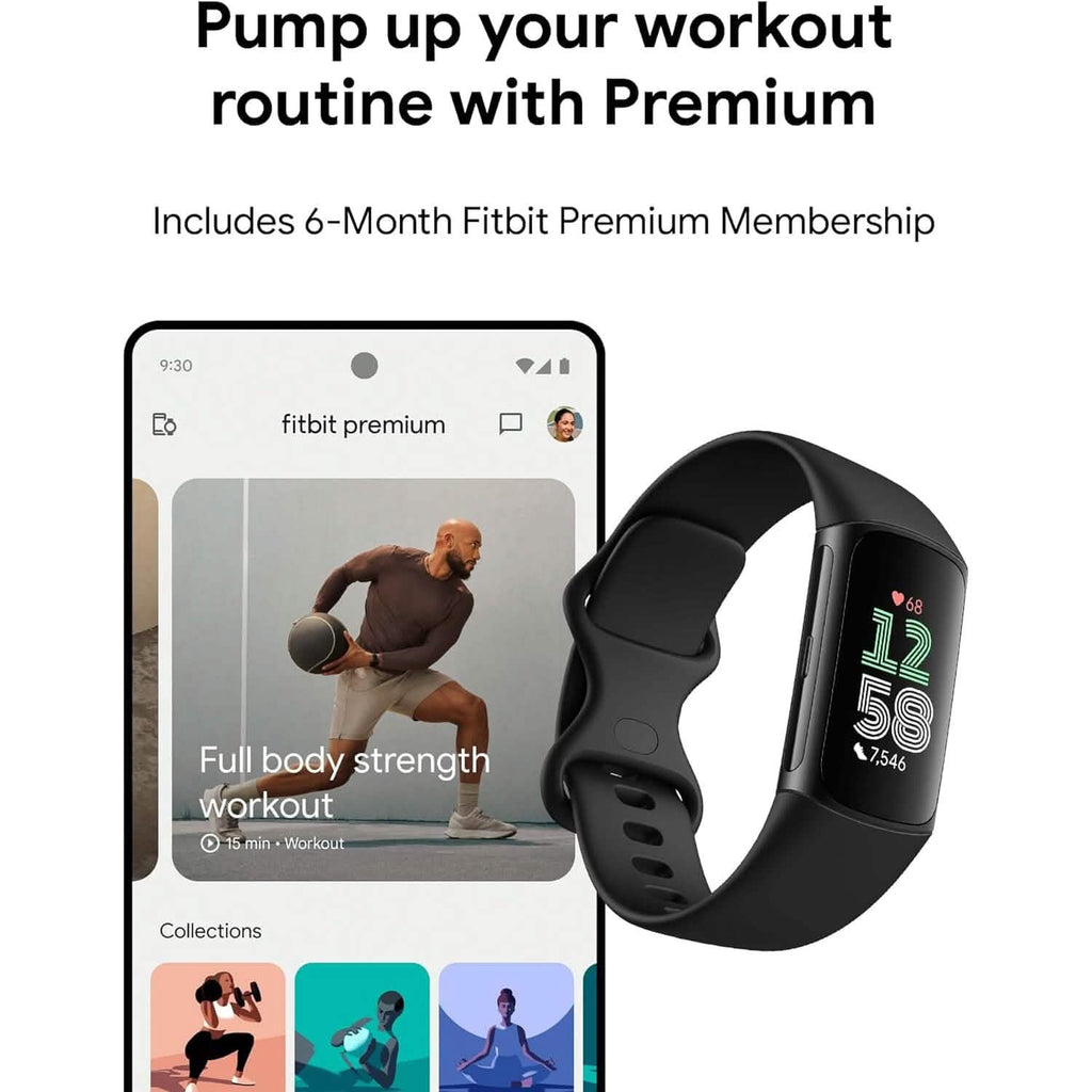 Traqueur d'activité Fitbit Charge 6 (Reconditionné)