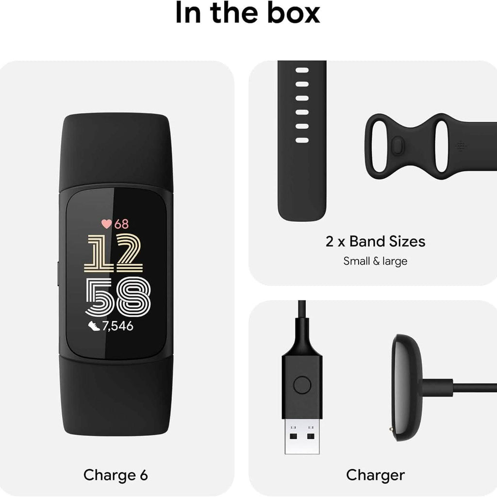 Traqueur d'activité Fitbit Charge 6 (Reconditionné)