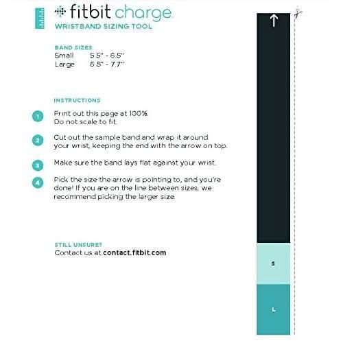 Bracelet d'activité sans fil Fitbit Charge - Tailles assorties