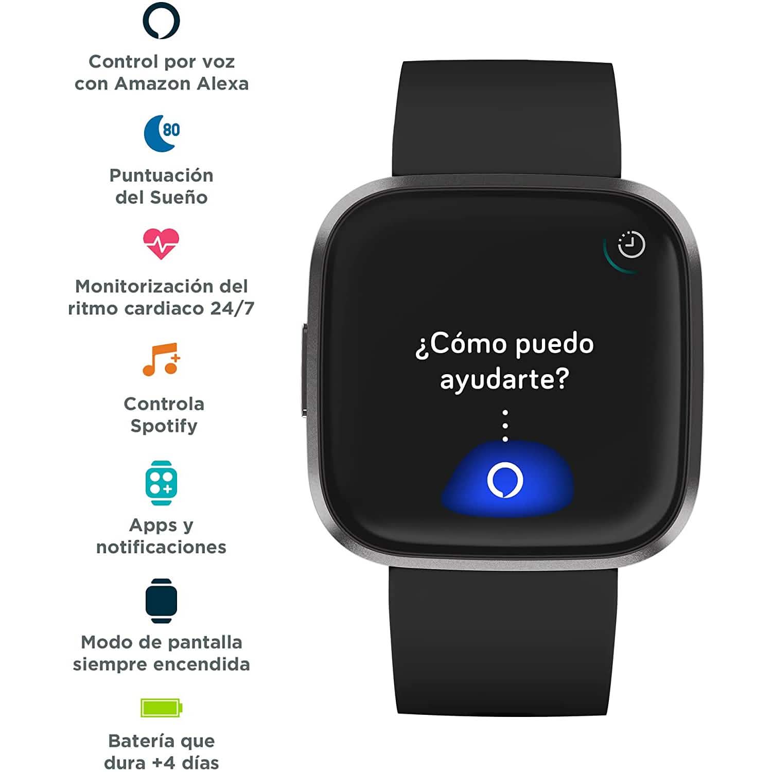 Montre intelligente de santé et de sport Fitbit Versa 2