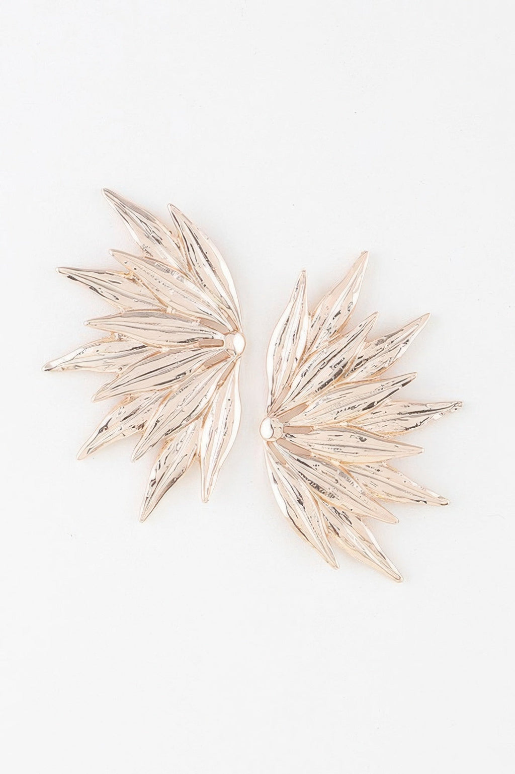 Boucles d'oreilles Ailes à pétales évasés