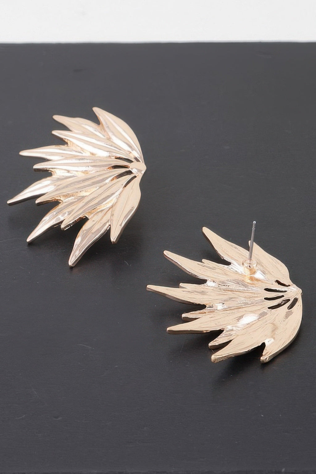 Boucles d'oreilles Ailes à pétales évasés