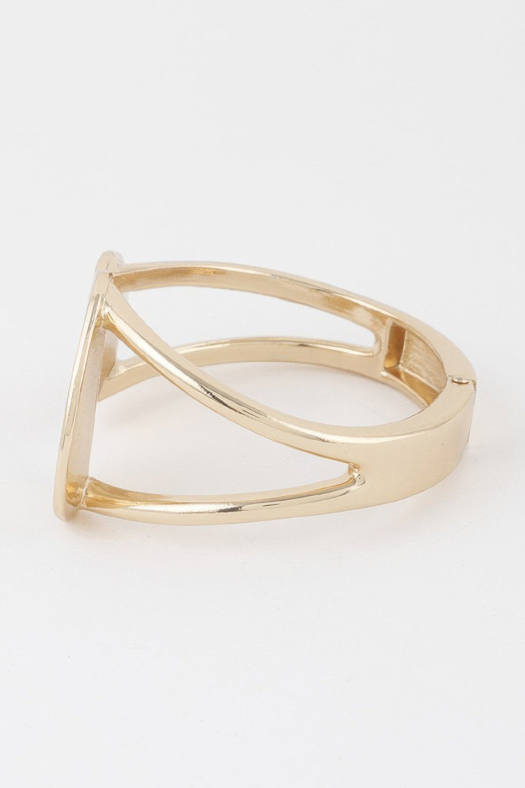 Bracelet enroulé en pierre plate