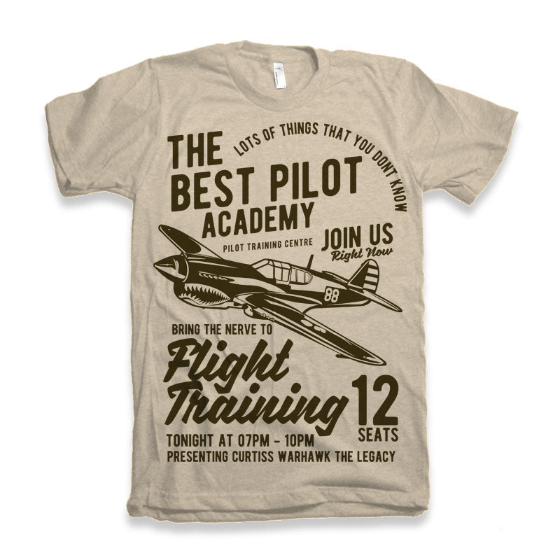 T-shirt à manches courtes en viscose de bambou/coton biologique Flight Training pour homme