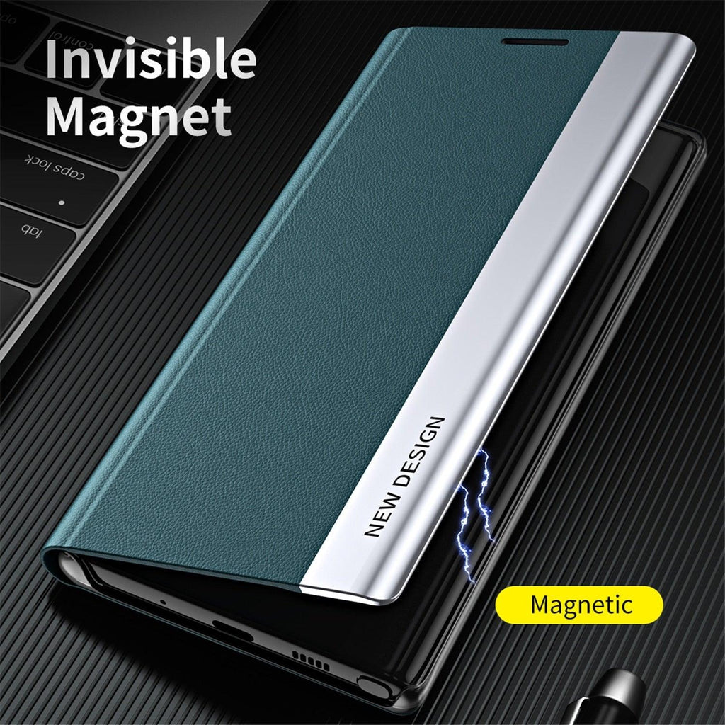 Étui portefeuille à rabat de luxe pour iPhone 14 Pro Max 12 13 Mini, élégant, avec support, en cuir magnétique, étui de protection rouge de luxe antichoc avec support