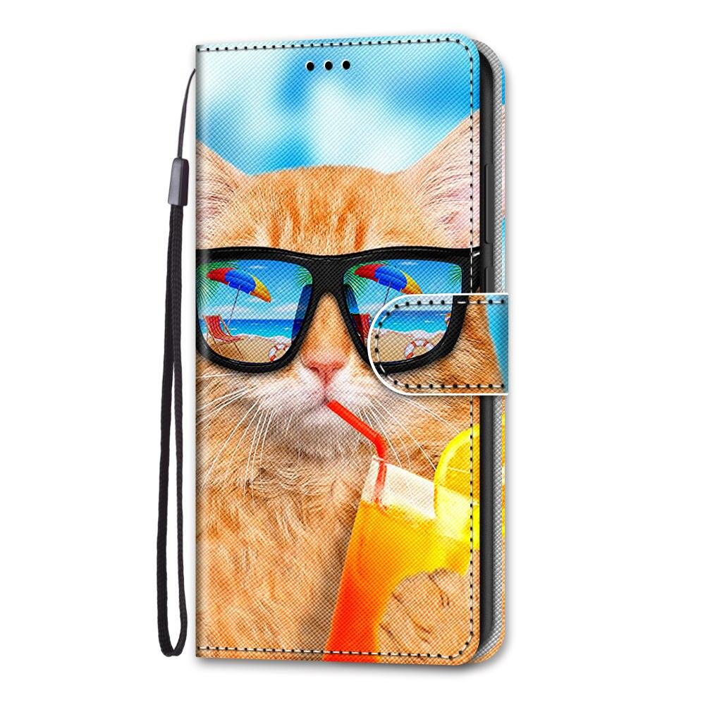Étui à rabat pour Xiaomi Redmi 9 9A 9C NFC 8 8A Coque en cuir et silicone avec portefeuille pour Xiomi Redmi Note 8 Pro 9 9S 9 Pro Étuis livre en cuir premium Coque magnétique avec fentes pour cartes et fonction support Étui de protection