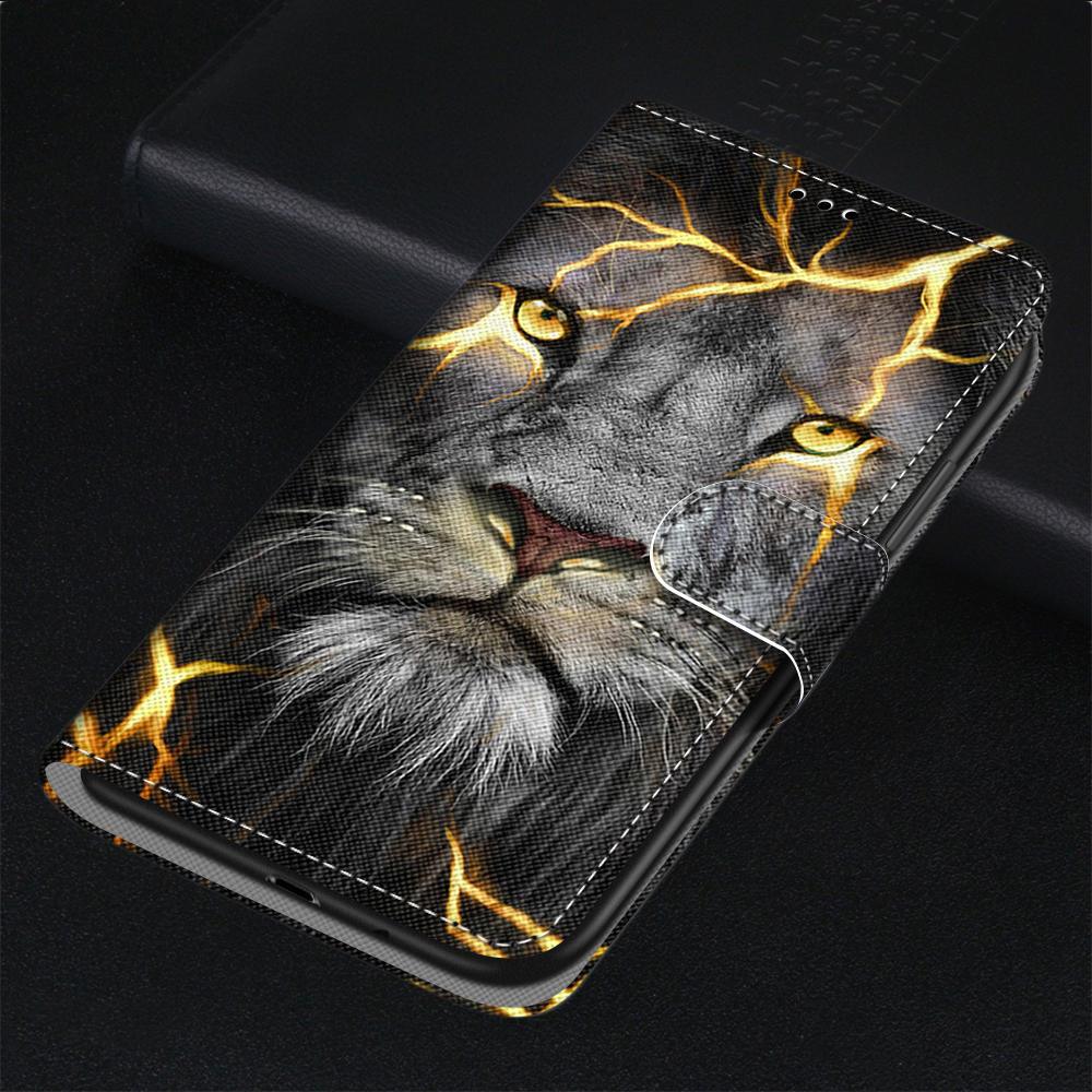 Étui à rabat pour Xiaomi Redmi 9 9A 9C NFC 8 8A Coque en cuir et silicone avec portefeuille pour Xiomi Redmi Note 8 Pro 9 9S 9 Pro Étuis livre en cuir premium Coque magnétique avec fentes pour cartes et fonction support Étui de protection