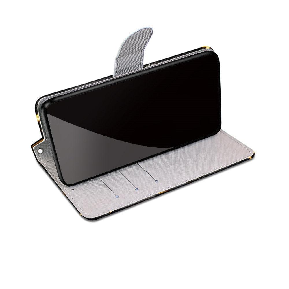 Étui à rabat pour Xiaomi Redmi 9 9A 9C NFC 8 8A, étui de téléphone en cuir silicone avec portefeuille pour Redmi Note 8 Pro 9 9S 9 Pro, étui de livre en cuir, étui à rabat en PU avec portefeuille, béquille, fermeture magnétique et porte-cartes