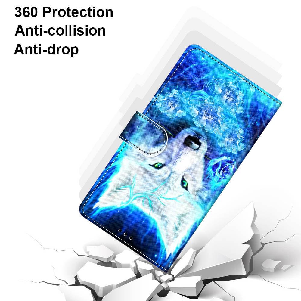 Étui à rabat pour Xiaomi Redmi 9 9A 9C NFC 8 8A, étui de téléphone en cuir silicone avec portefeuille pour Redmi Note 8 Pro 9 9S 9 Pro, étui de livre en cuir, étui à rabat en PU avec portefeuille, béquille, fermeture magnétique et porte-cartes