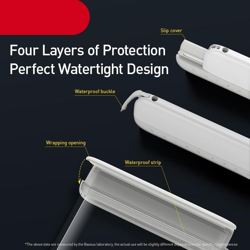 Pochette de téléphone étanche flottante pour la natation, étui de téléphone portable pour la natation, la plongée, le surf, la plage, étuis de téléphone étanches pour la natation et la navigation de plaisance de 7,2 pouces