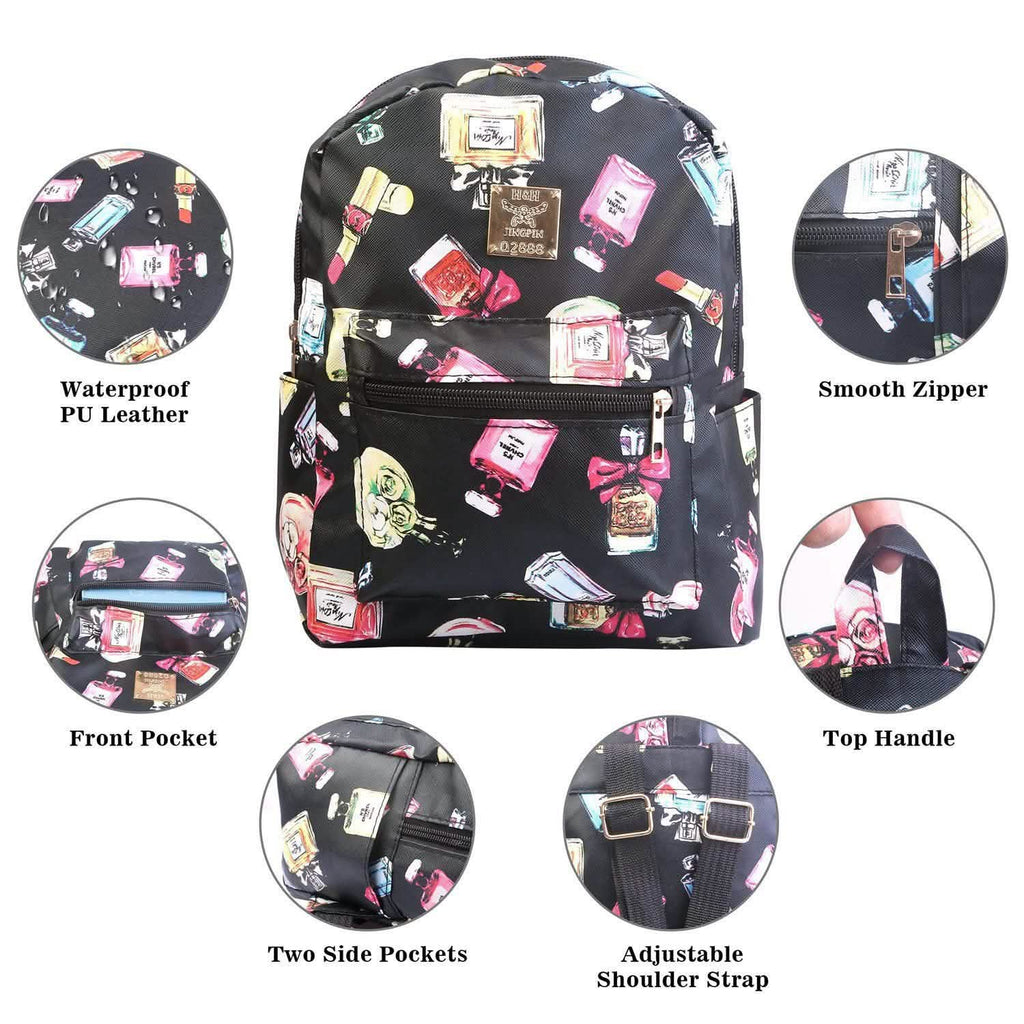 Sac à dos imprimé floral imperméable