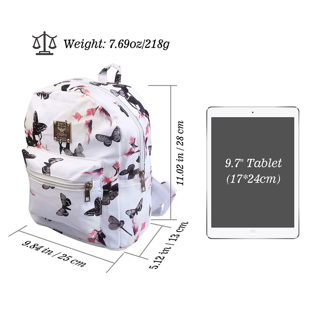Sac à dos imprimé floral imperméable