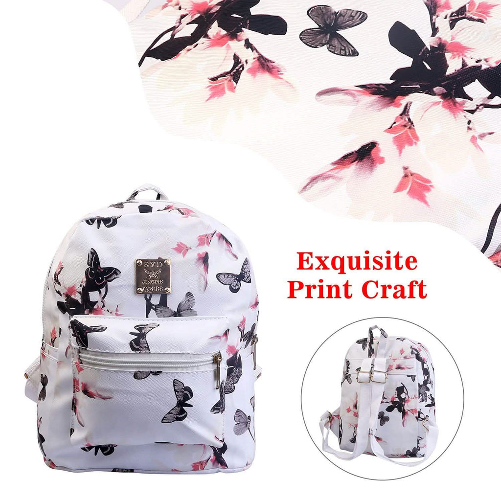 Sac à dos imprimé floral imperméable