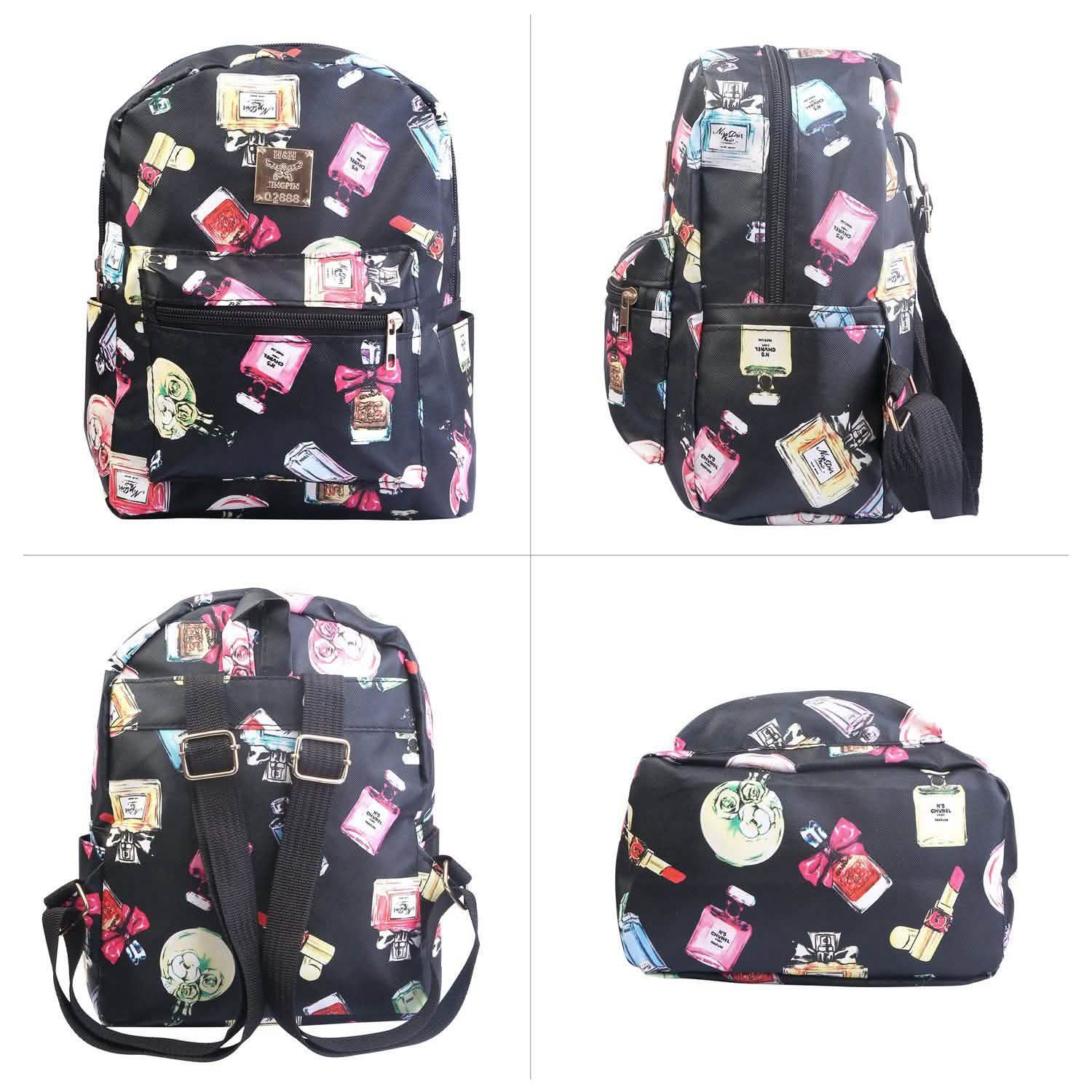 Sac à dos imprimé floral imperméable