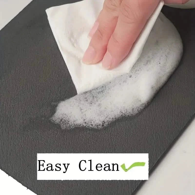 Tapis absorbant pour robinet d'évier à motif floral