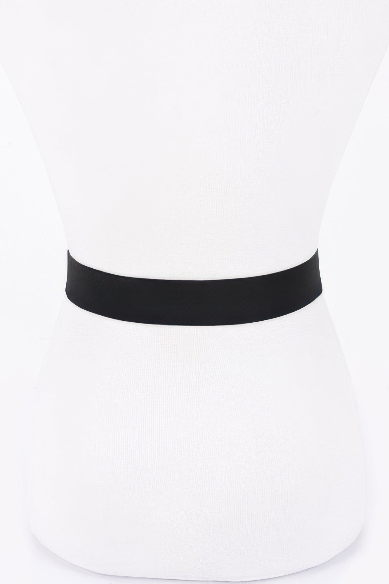 Ceinture élastique avec fleur et nœud en ruban
