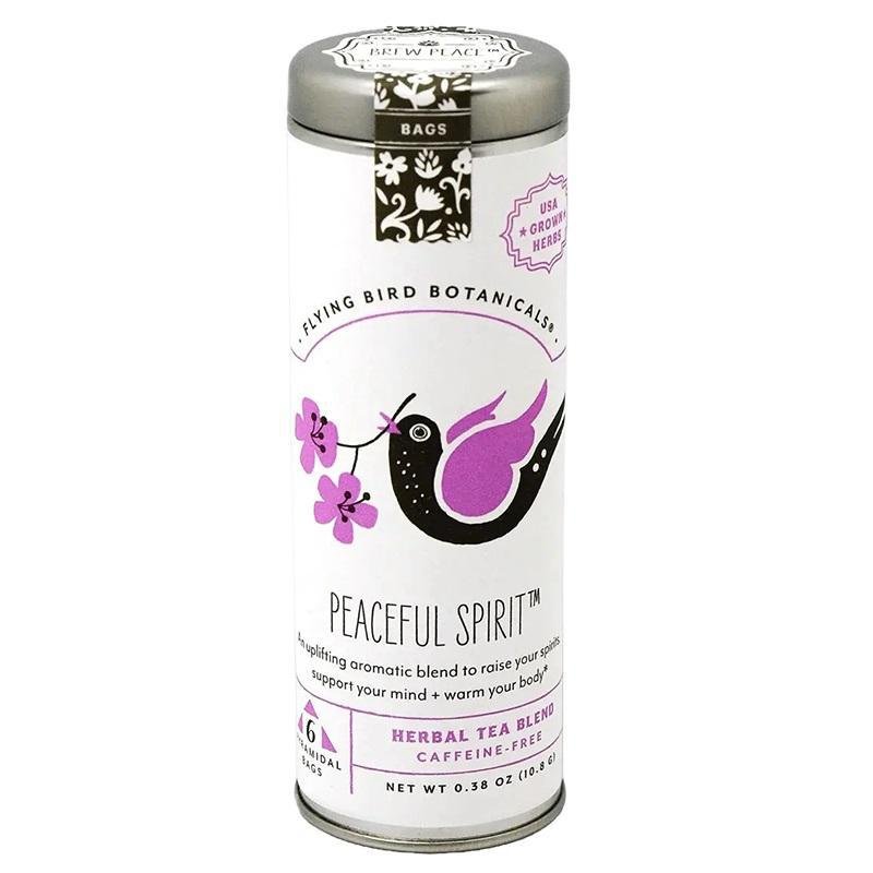 Flying Bird Botanicals - Mélange de tisane « Tranquillité d'esprit » (6 sachets)