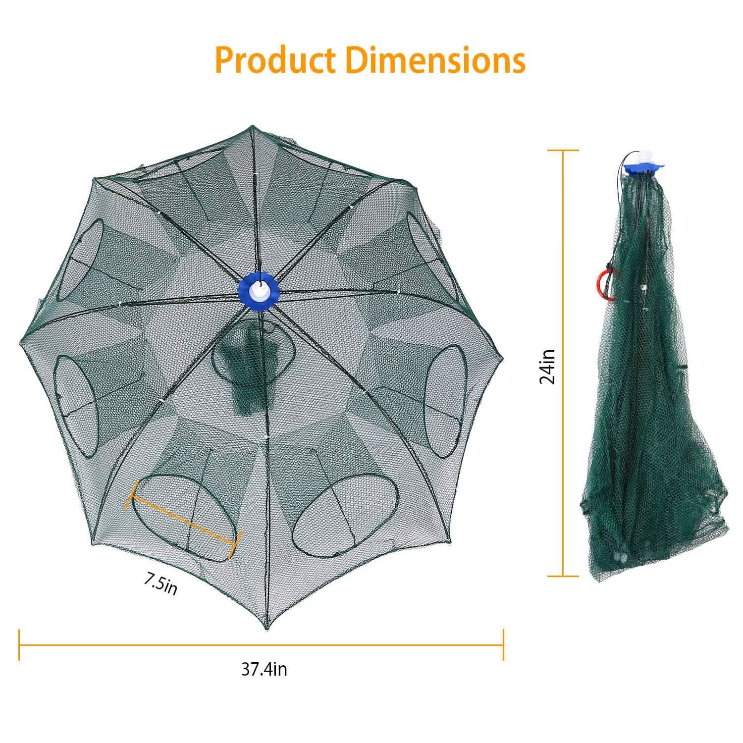 Nasse de pêche pliable