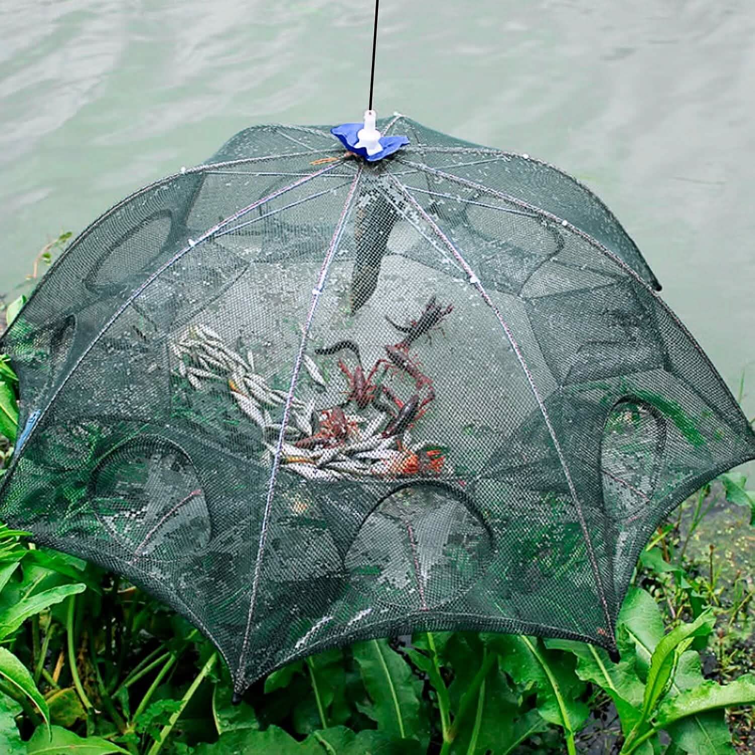 Nasse de pêche pliable