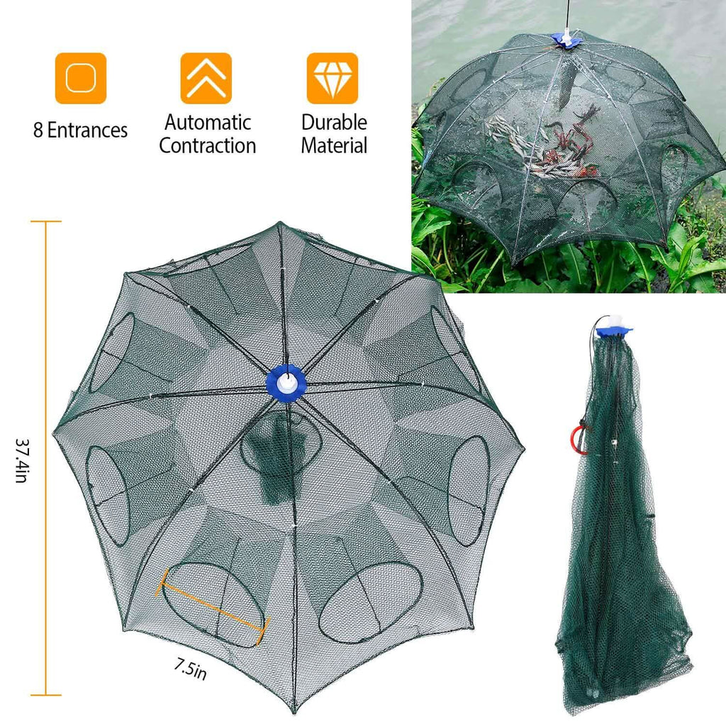 Nasse de pêche pliable