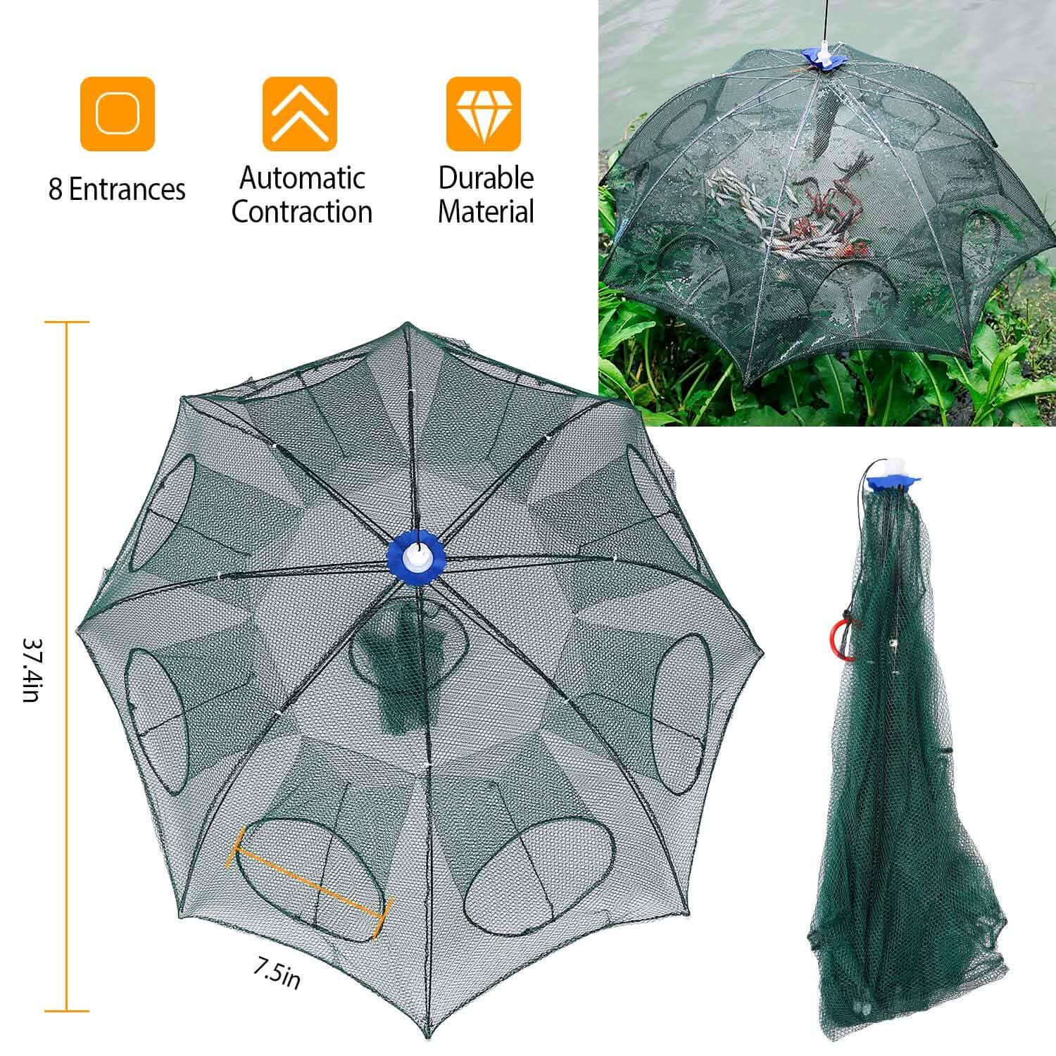 Nasse de pêche pliable
