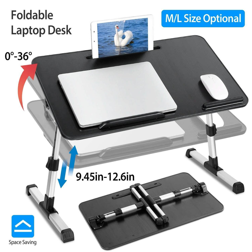 Support d'ordinateur portable pliable - Hauteur et inclinaison réglables