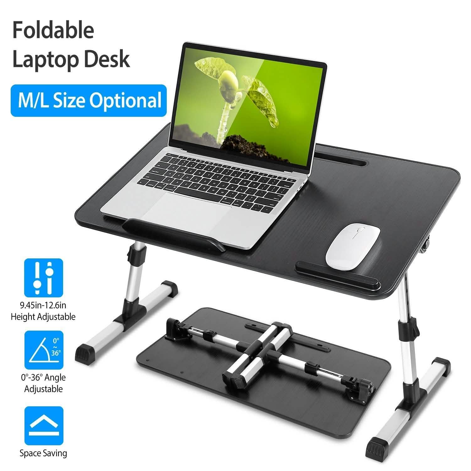 Support d'ordinateur portable pliable - Hauteur et inclinaison réglables