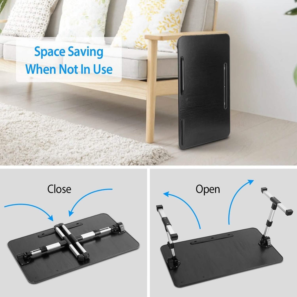 Support d'ordinateur portable pliable - Hauteur et inclinaison réglables