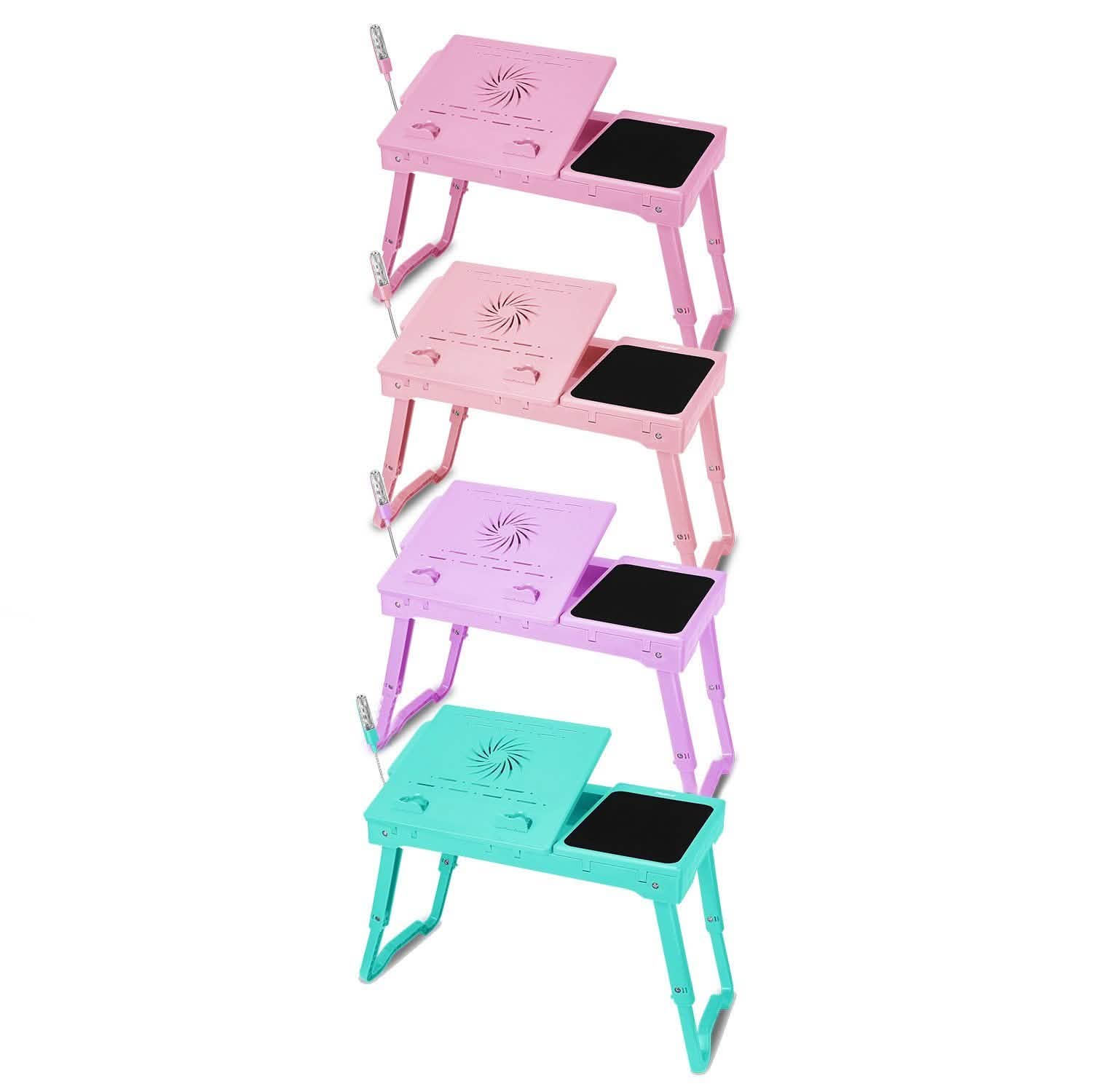 Table d'ordinateur portable pliable pour lit ou bureau