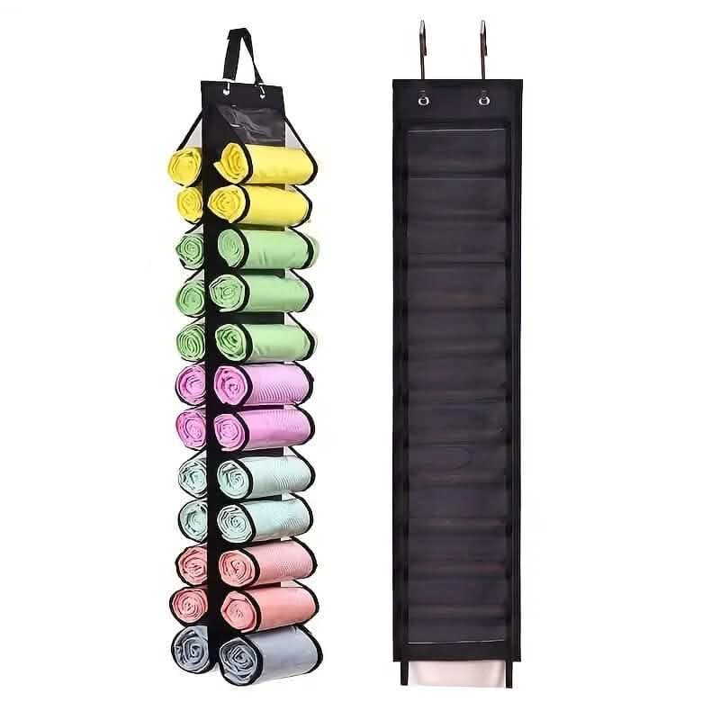 Sac de rangement pliable en plastique pour leggings