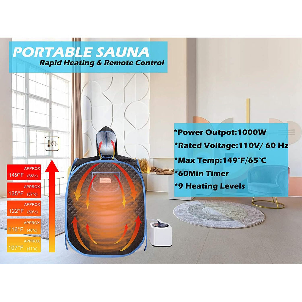 Tente de sauna personnelle pliable et légère pour SPA à domicile