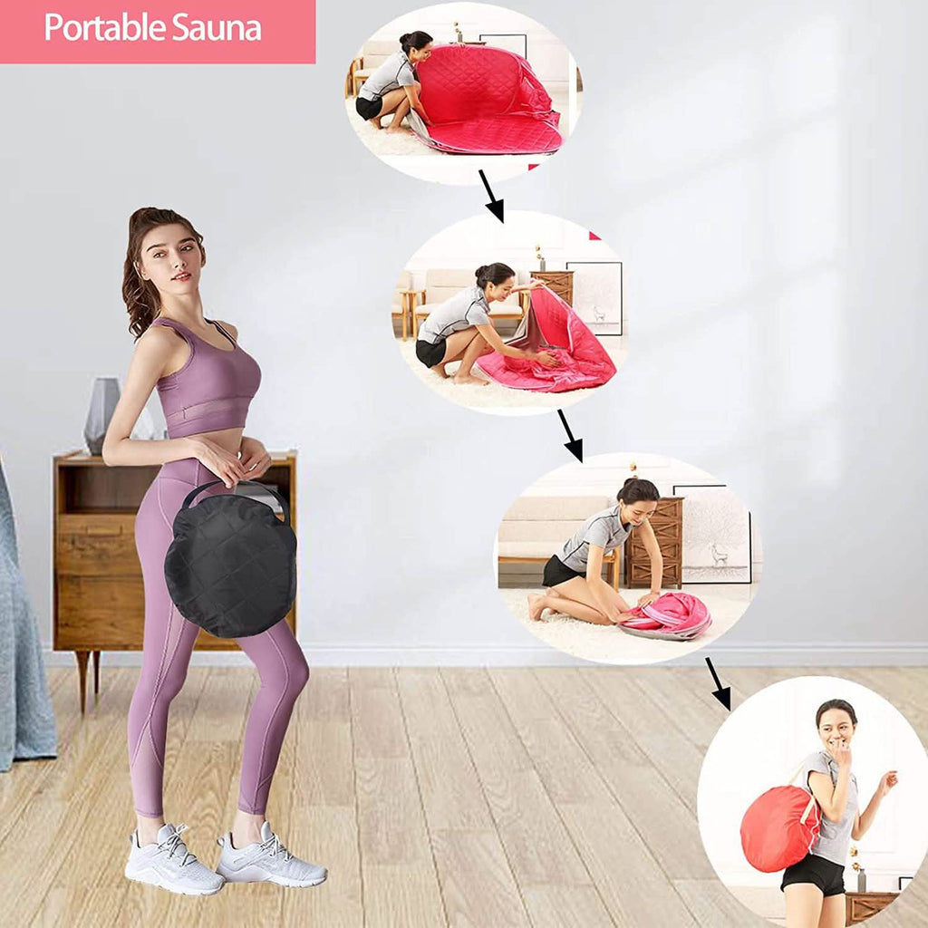 Tente de sauna personnelle pliable et légère pour SPA à domicile