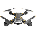 Mini-drone quadricoptère pliable avec double caméra