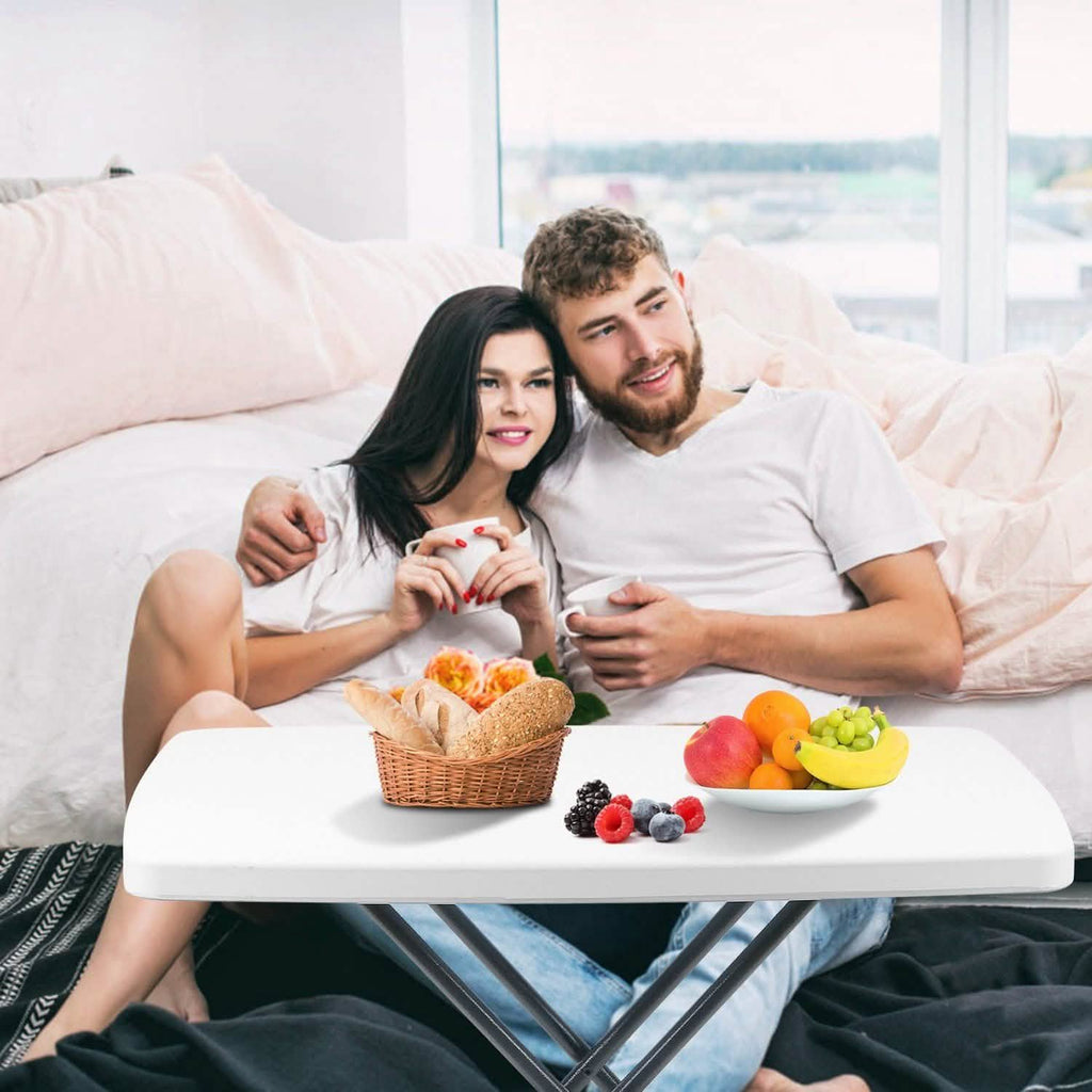 Table à goûter pliable réglable en hauteur
