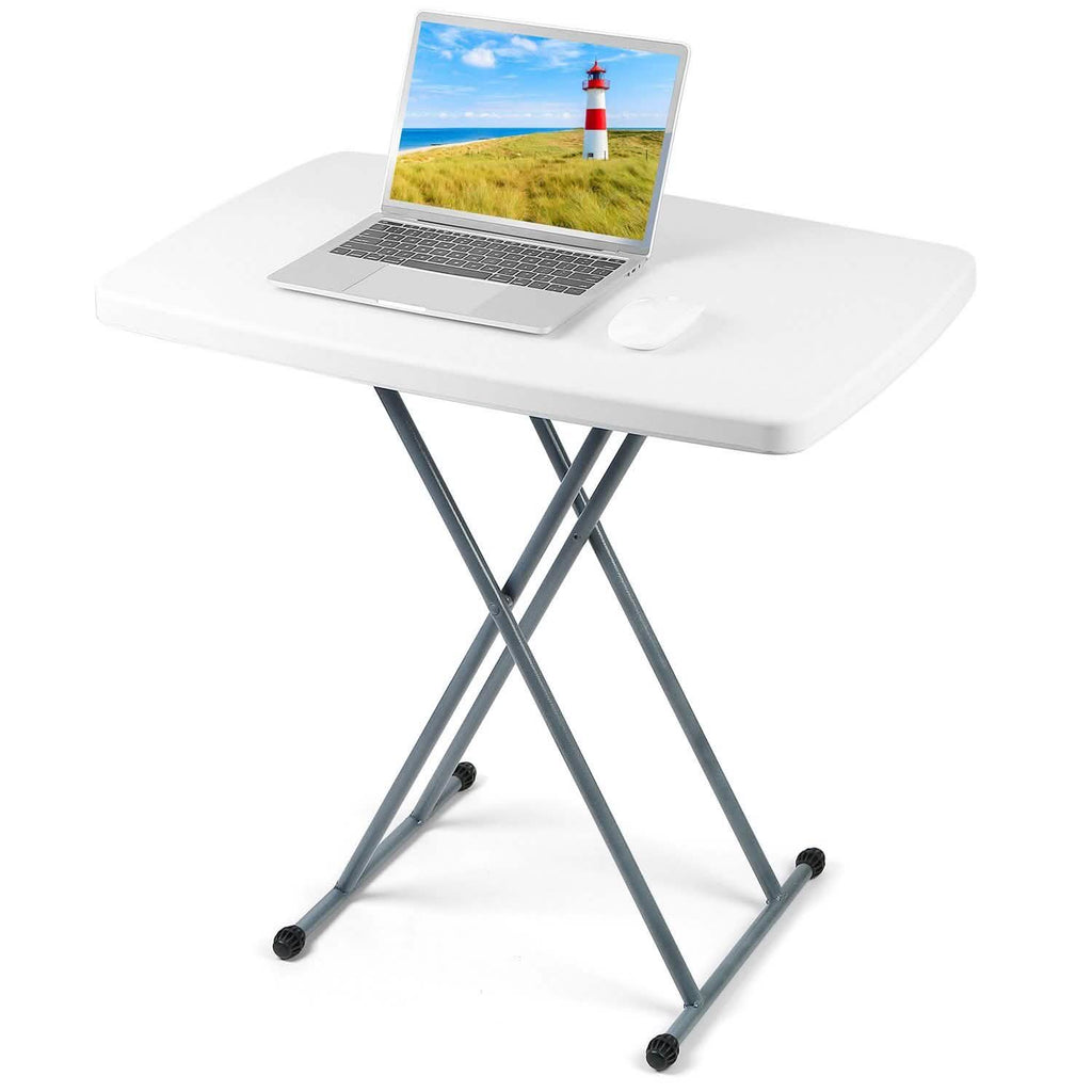 Table à goûter pliable réglable en hauteur