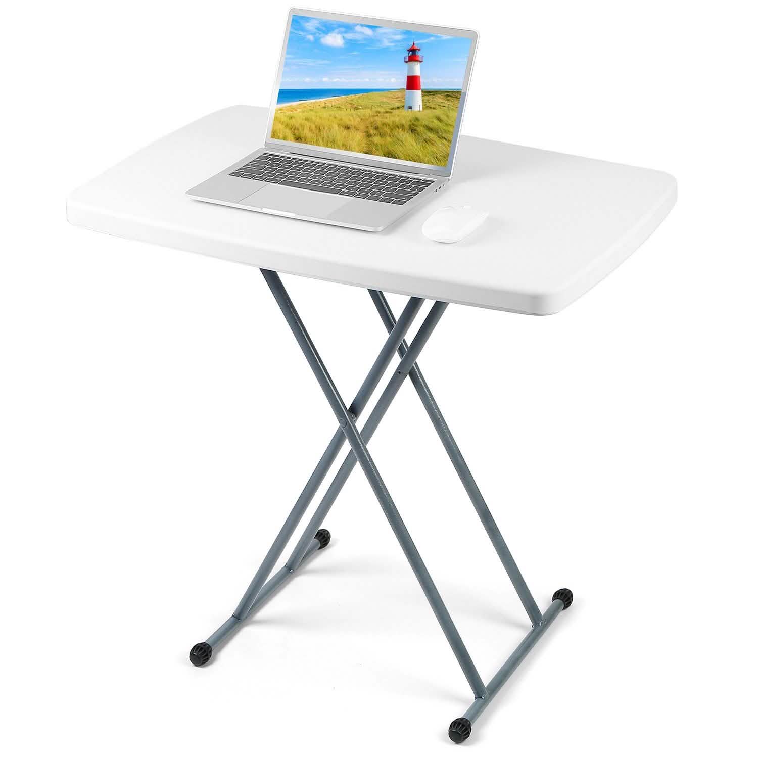 Table à goûter pliable réglable en hauteur