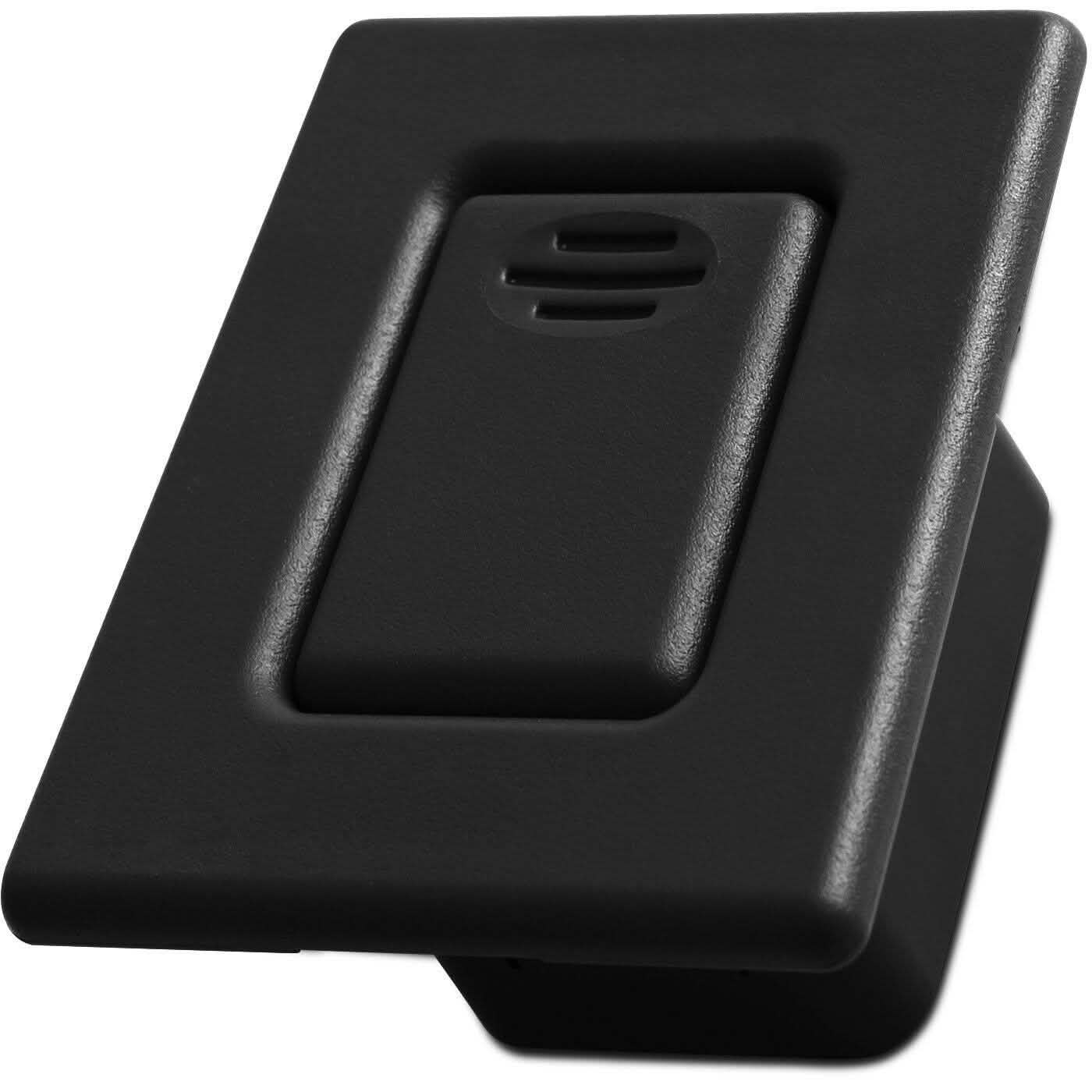 Loquet de siège pliant compatible GM Chevy noir arrière pour bouton de déverrouillage de siège baquet 00-07
