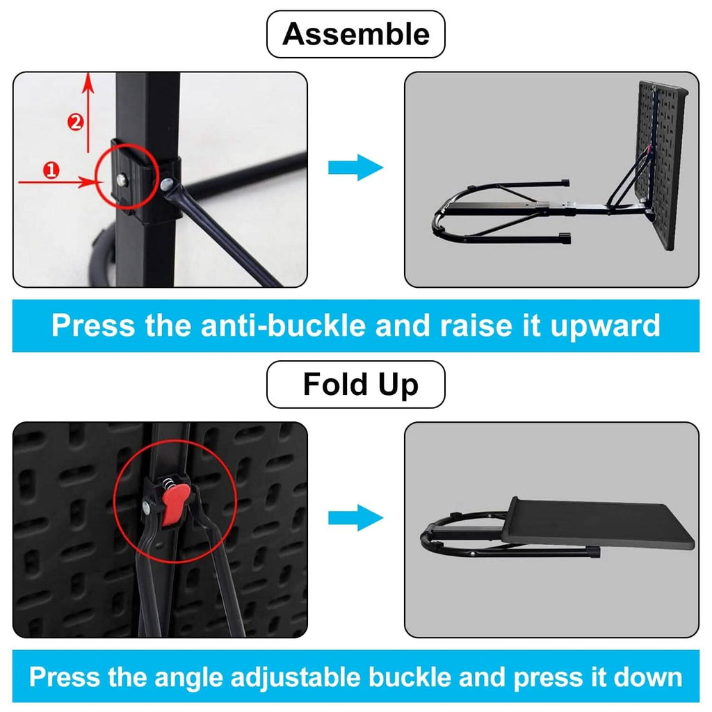Table d'appoint pliable pour ordinateur portable