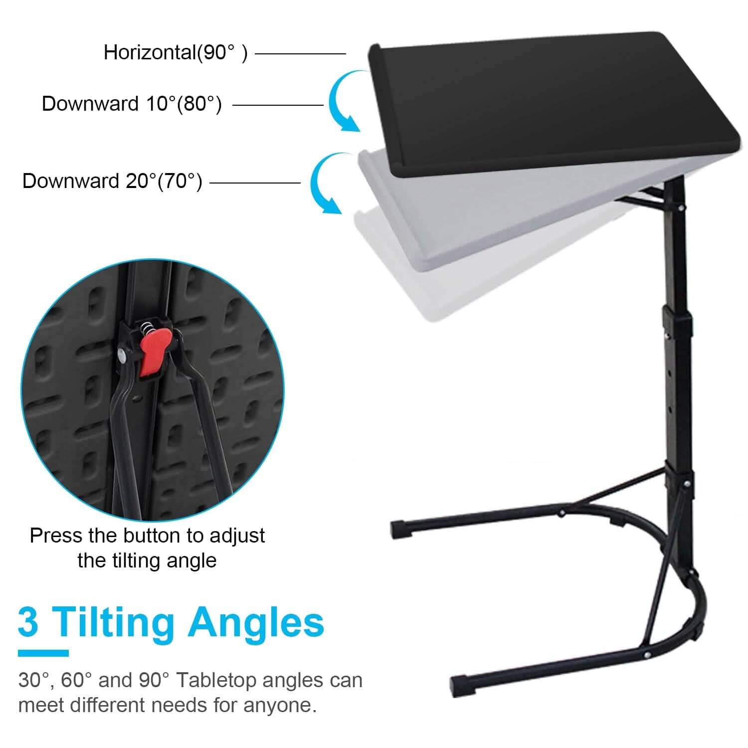 Table d'appoint pliable pour ordinateur portable