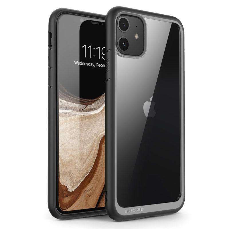 Pour iPhone 11 Coque 6,1 pouces Housse de protection élégante Bumper Case Élégant Étui pour iPhone 11 6,1 pouces Housse de protection transparente pour iPhone Ultra Mince Antichoc Clair Transparent Soft Case