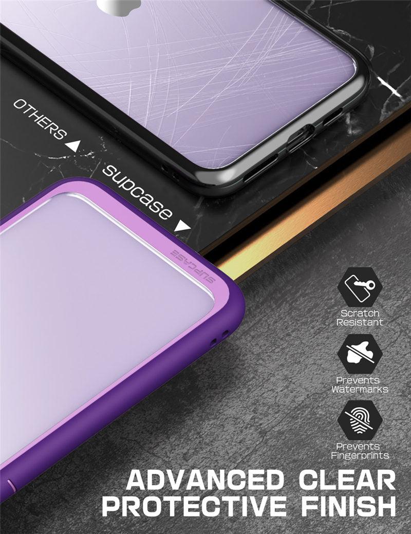 Pour iPhone 11 Coque 6,1 pouces Housse de protection élégante Bumper Case Élégant Étui pour iPhone 11 6,1 pouces Housse de protection transparente pour iPhone Ultra Mince Antichoc Clair Transparent Soft Case