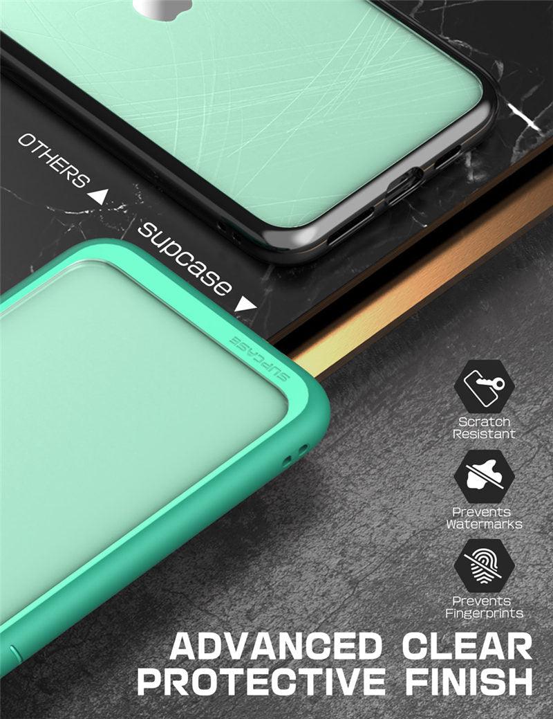 Pour iPhone 11 Coque 6,1 pouces Housse de protection élégante Bumper Case Élégant Étui pour iPhone 11 6,1 pouces Housse de protection transparente pour iPhone Ultra Mince Antichoc Clair Transparent Soft Case