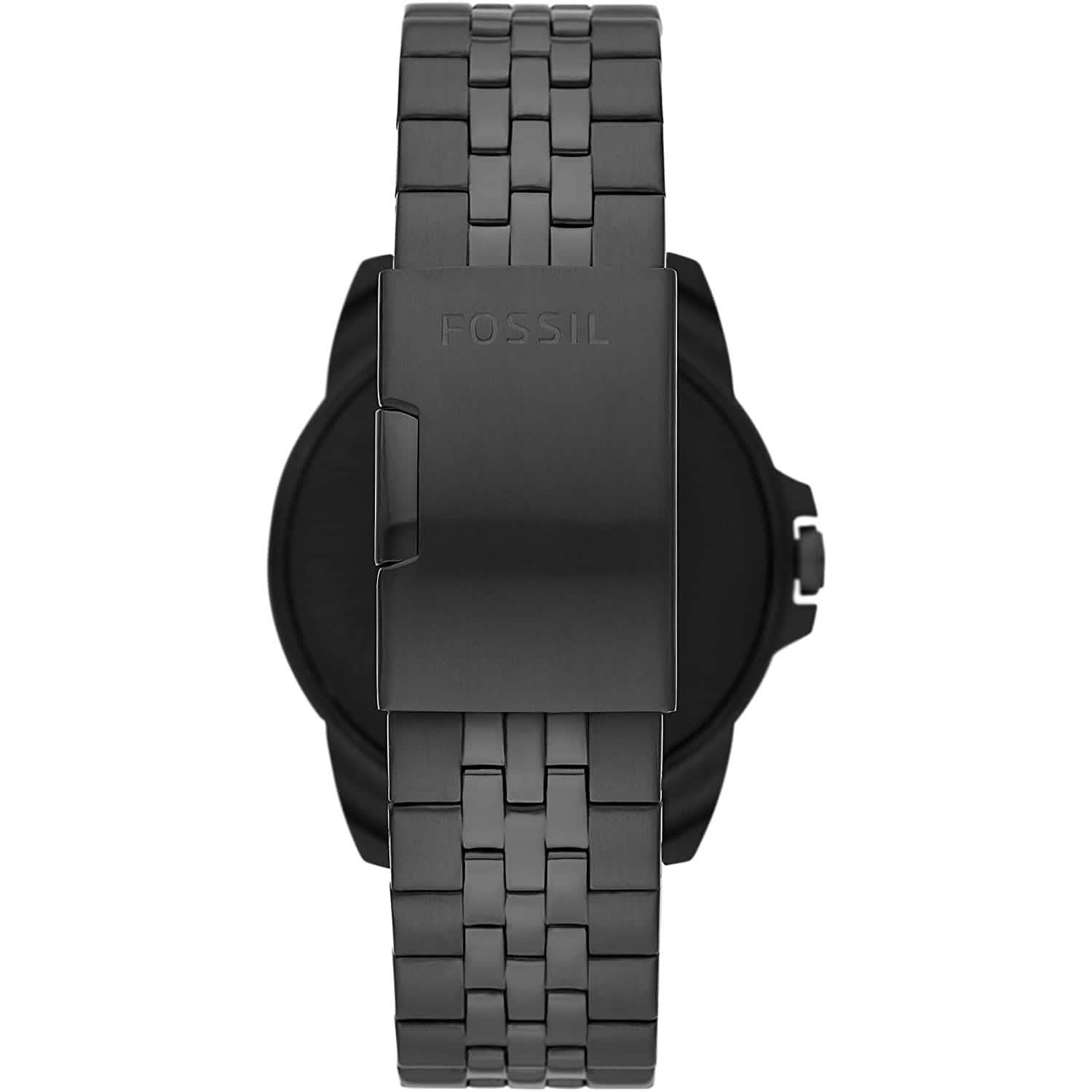 Montre intelligente Fossil Gen 5E à écran tactile de 44 mm en acier inoxydable pour homme avec Alexa