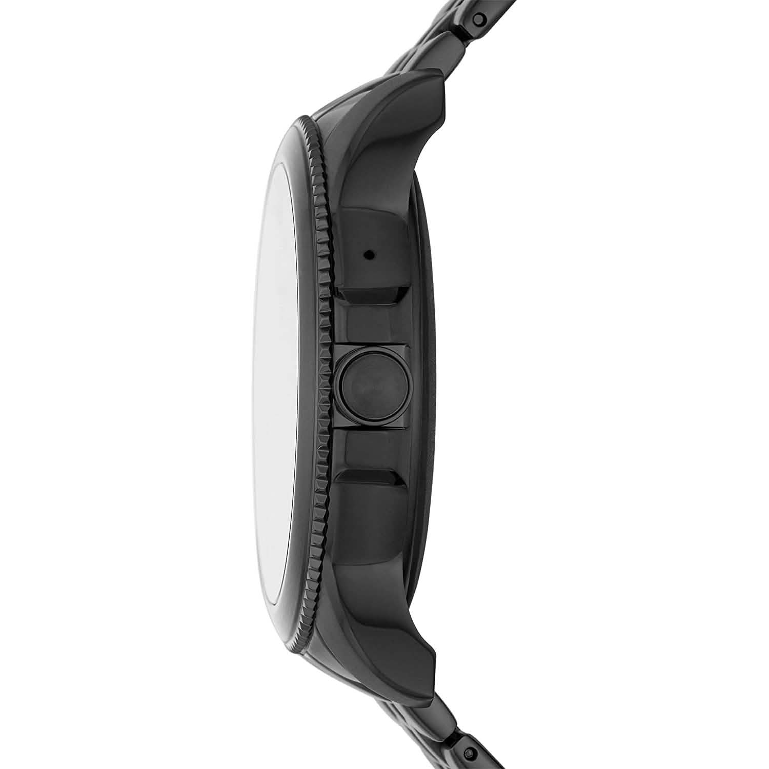 Montre intelligente Fossil Gen 5E à écran tactile de 44 mm en acier inoxydable pour homme avec Alexa